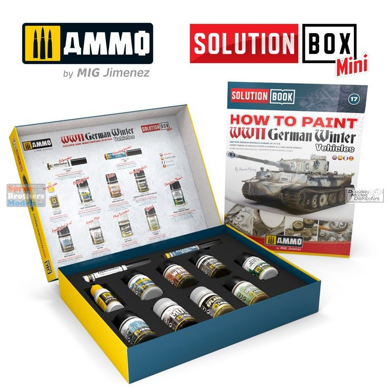 AMM7901 AMMO by Mig Solutions Box Mini - WW2 German Vehicles