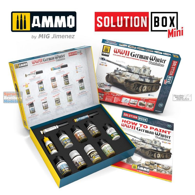 AMM7901 AMMO by Mig Solutions Box Mini - WW2 German Vehicles