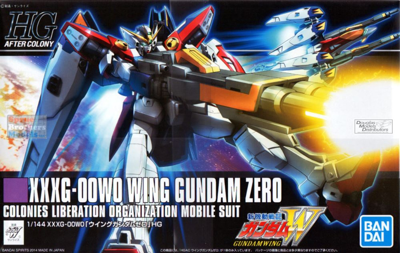 BAN2219526 1:144 Bandai HG XXXG-OOWO Wing Gundam Zero