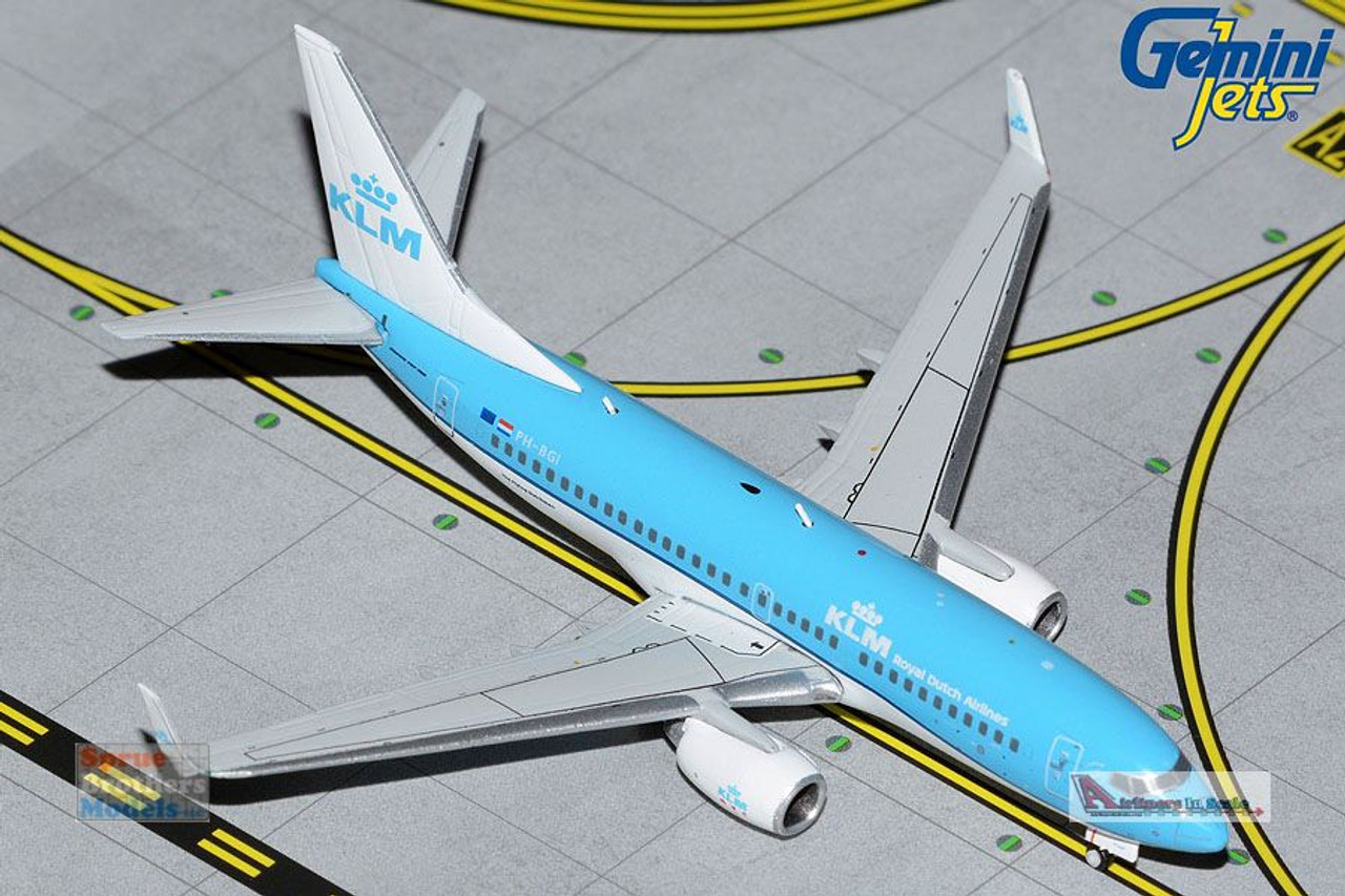 GEMGJ1998 1:400 Gemini Jets KLM B737-700 Reg #PH-BGI (pre-painted/pre-built)