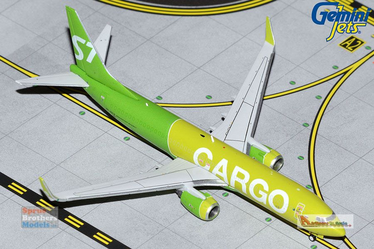 GEMGJ2004 1:400 Gemini Jets S7 Airlines Cargo B737-800BCF Reg #VP-BEN  (pre-painted/pre-built)