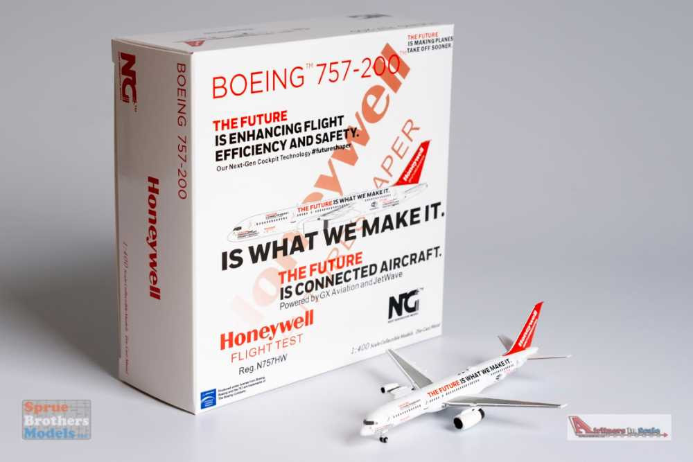 NGM53181 1:400 NG Model Honeywell B757-200 Reg #N757HW 2021 Livery