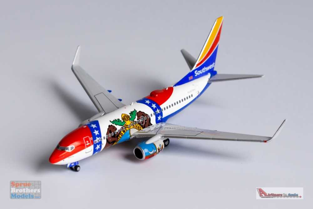 NGM77015 1:400 NG Model Southwest Airlines B737-700(W) Reg #N280WN