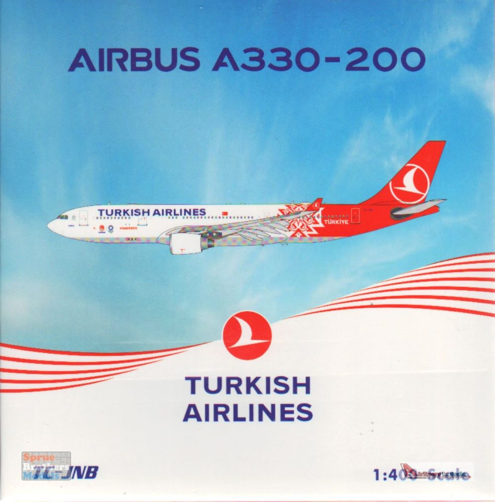 PHX04436 1:400 Phoenix Model Turkish Airlines Airbus A330-200 Reg