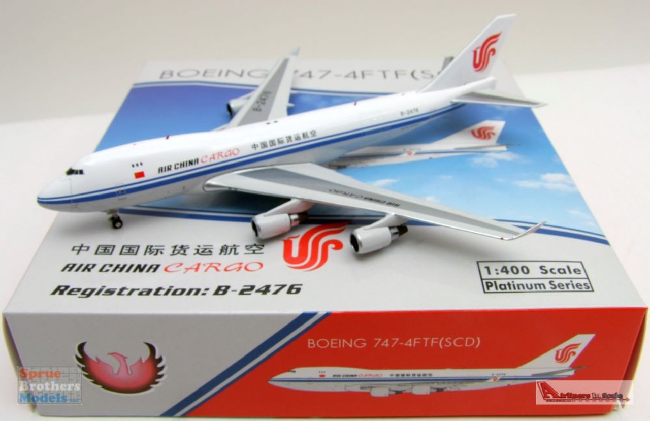 PHX11736 1:400 Phoenix Model Air China Cargo B747-400F Reg #B-2476  (pre-painted/pre-built)