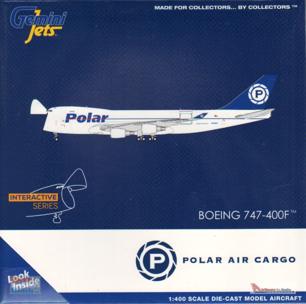 GEMGJ2013 1:400 Gemini Jets Polar Air Cargo B747-400F Reg #N450PA