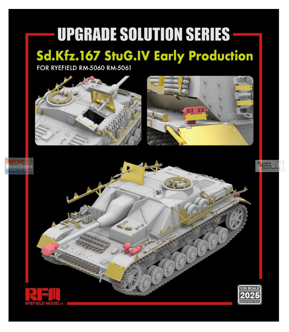 RFMRM2025 1:35 Rye Field Model Sd.Kfz.167 StuG.IV Early Production