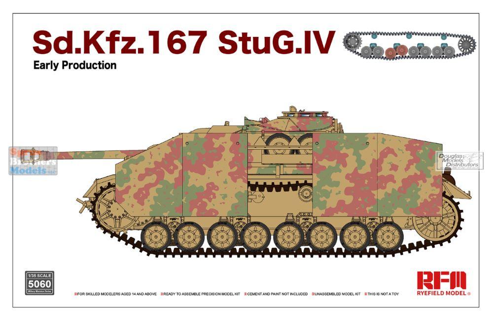 その他 RFM Sd.Kfz.167 StuG.IV 1/35 RFMRM5060 1:35 Rye Field Model Sd.Kfz.167 StuG.IV Early Production