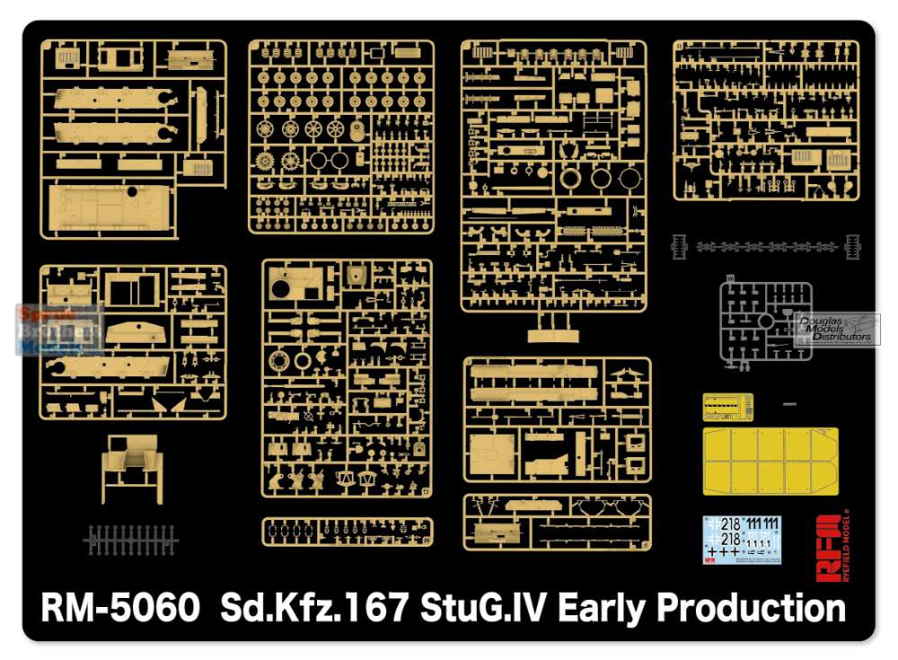 RFMRM5060 1:35 Rye Field Model Sd.Kfz.167 StuG.IV Early Production