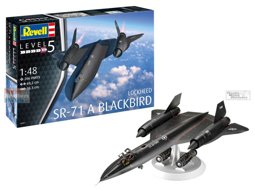 RVG04967 1:48 Revell Germany SR-71A Blackbird - Sprue Brothers