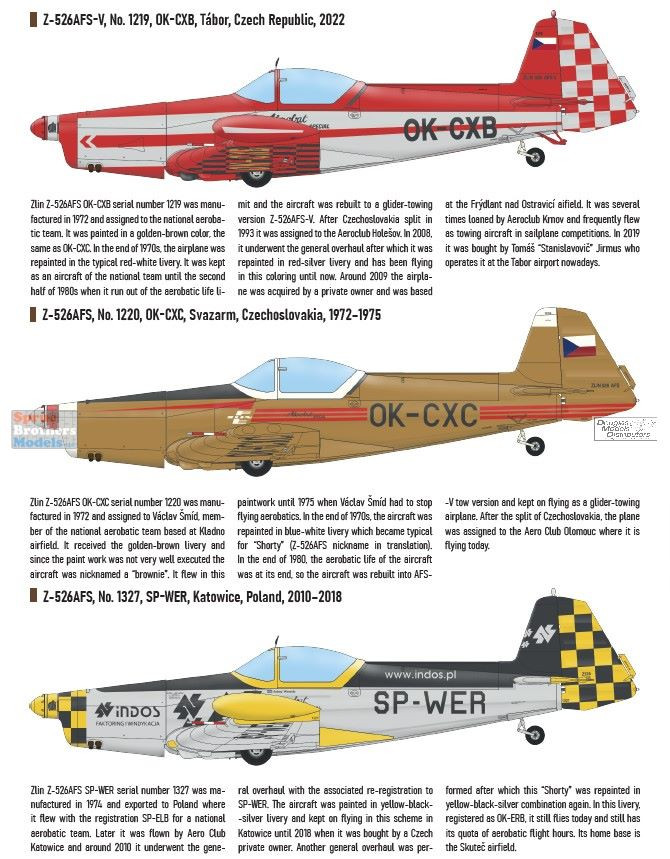 EDU84185 1:48 Eduard Weekend Edition - Z-526AFS Akrobat - Sprue
