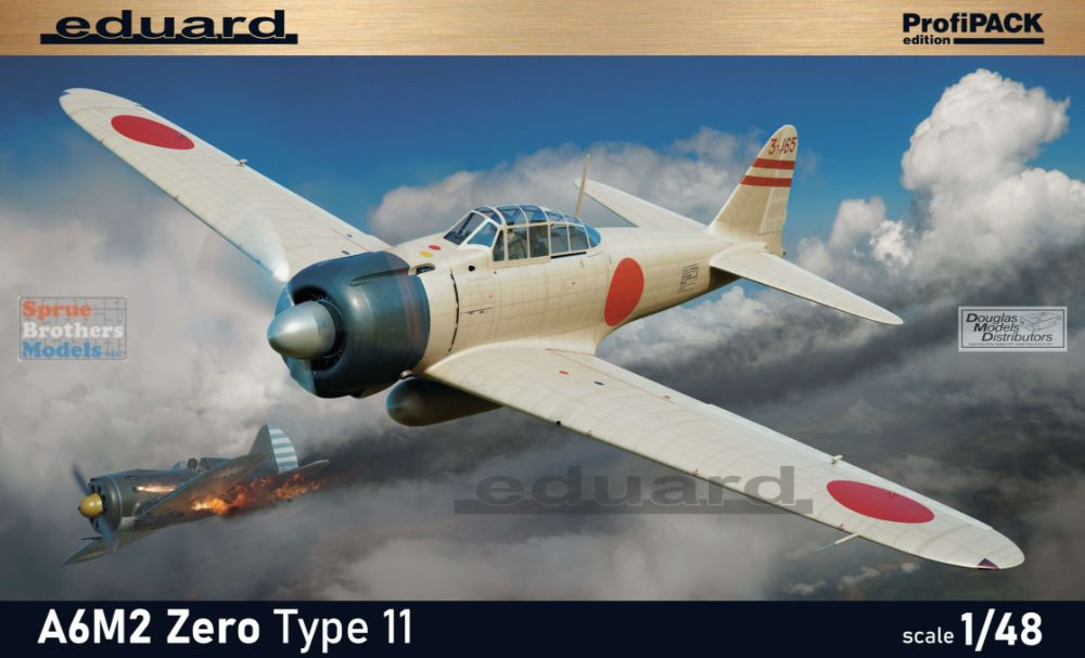 EDU82211 1:48 Eduard A6M2 Zero Type 11 ProfiPACK - Sprue Brothers