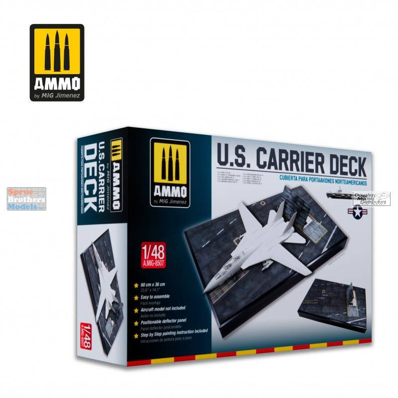 warehouse USS DONALD CAMP SENECA ２着セット AMM8507 1:48 AMMO by Mig US Carrier Deck - Sprue Brothers Models LLC