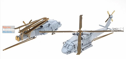 HSMU350011U 1:350 HS Models US Navy SH-60F Ocean Hawk - Sprue