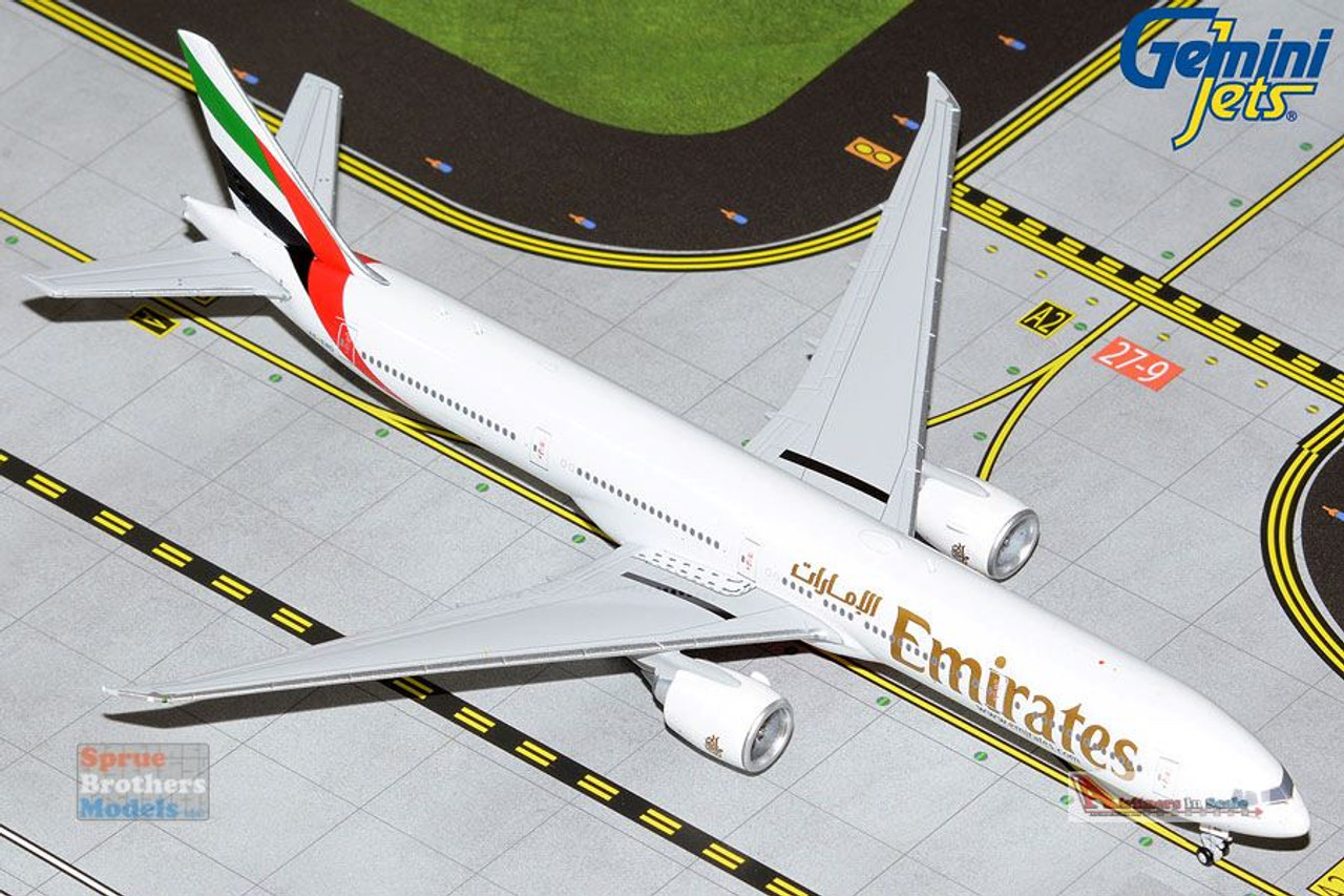 GEMGJ2068 1:400 Gemini Jets Emirates B777-300ER Reg #A6-END (pre