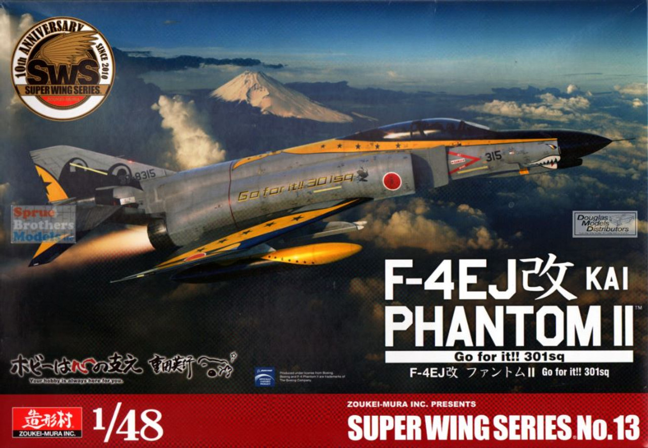 ZKMK30801 1:48 Zoukei-Mura F-4EJ Kai Phantom II 'Go for it!! 301sq