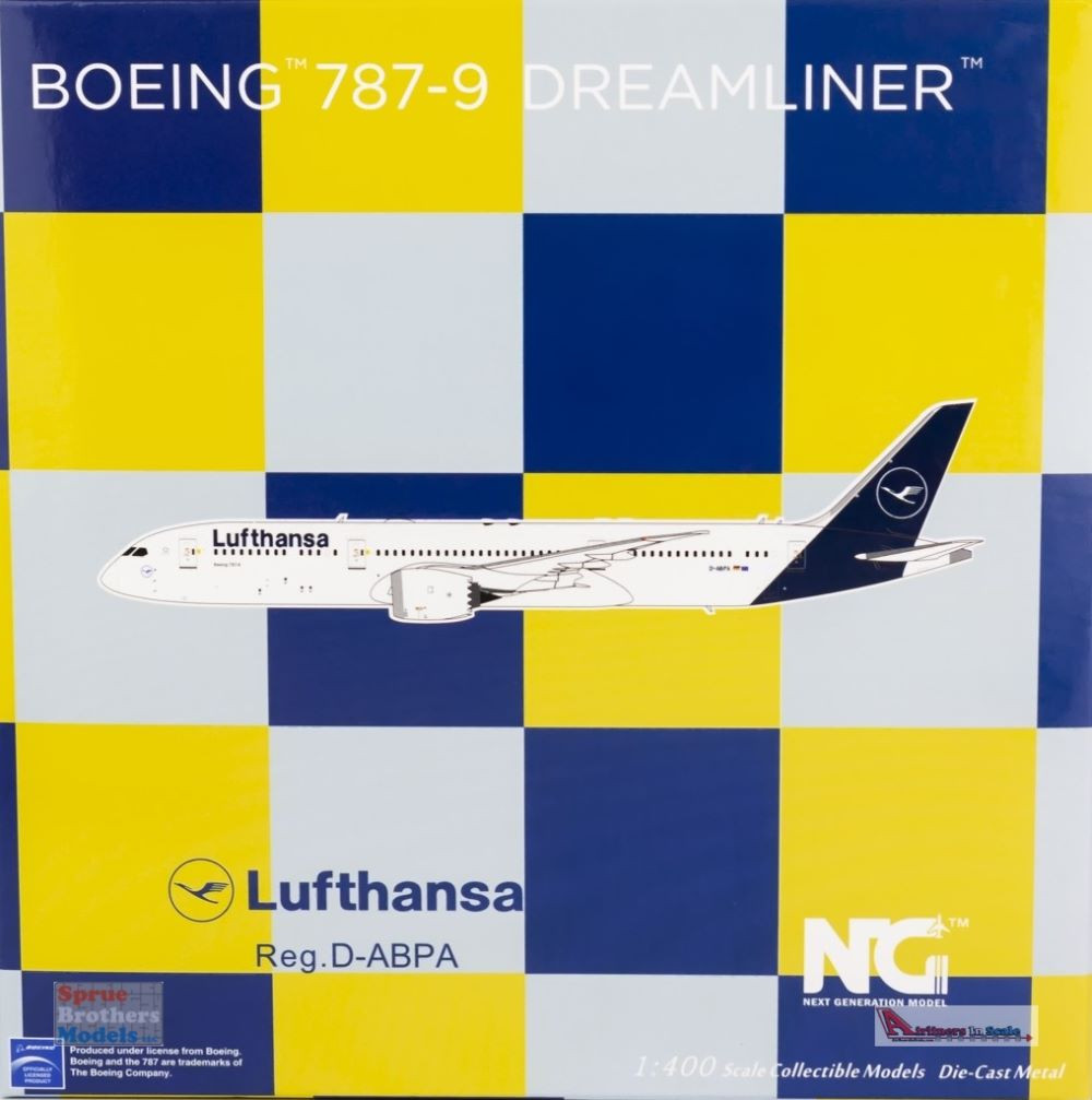 NGM55082 1:400 NG Model Lufthansa B787-9 Reg #D-ABPA 'Berlin' (pre