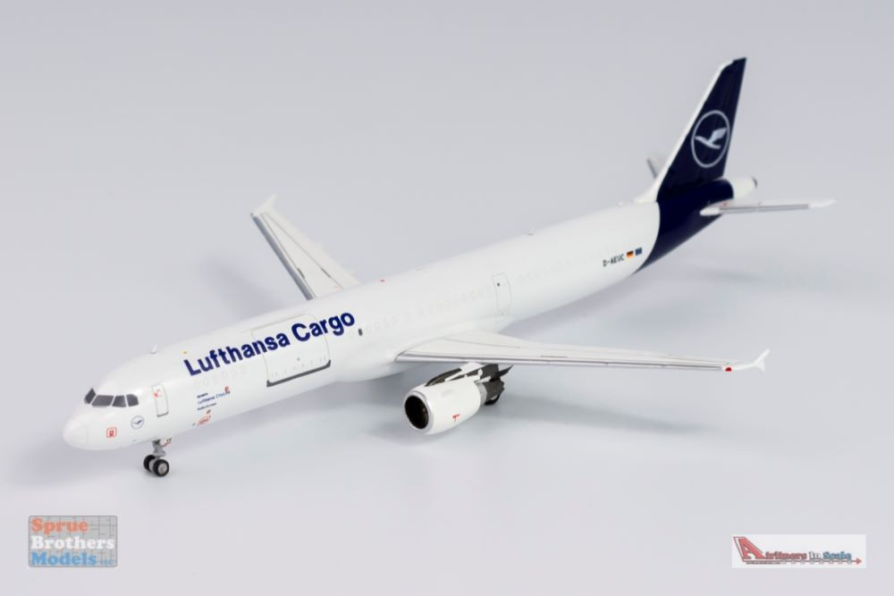 NGM13038 1:400 NG Model Lufthansa Cargo Airbus A321-200P2F Reg #D
