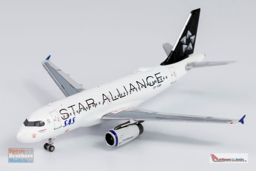 NGM49003 1:400 NG Model SAS Airbus A319 Reg #OY-KBR (pre-painted