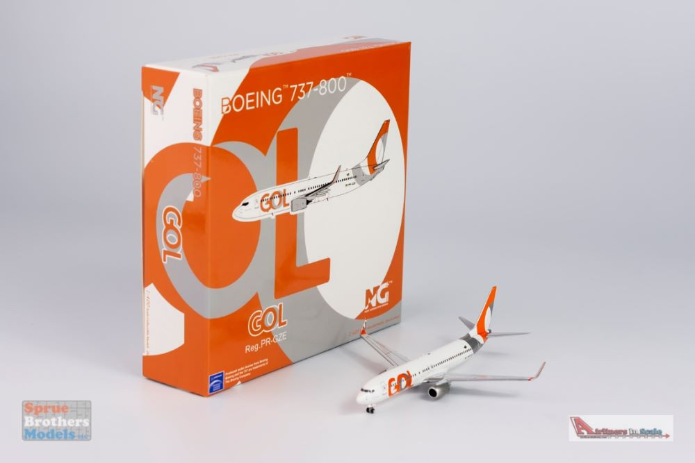 NGM58137 1:400 NG Model GOL Linhas Aereas B737-800 Reg #PR-GZE