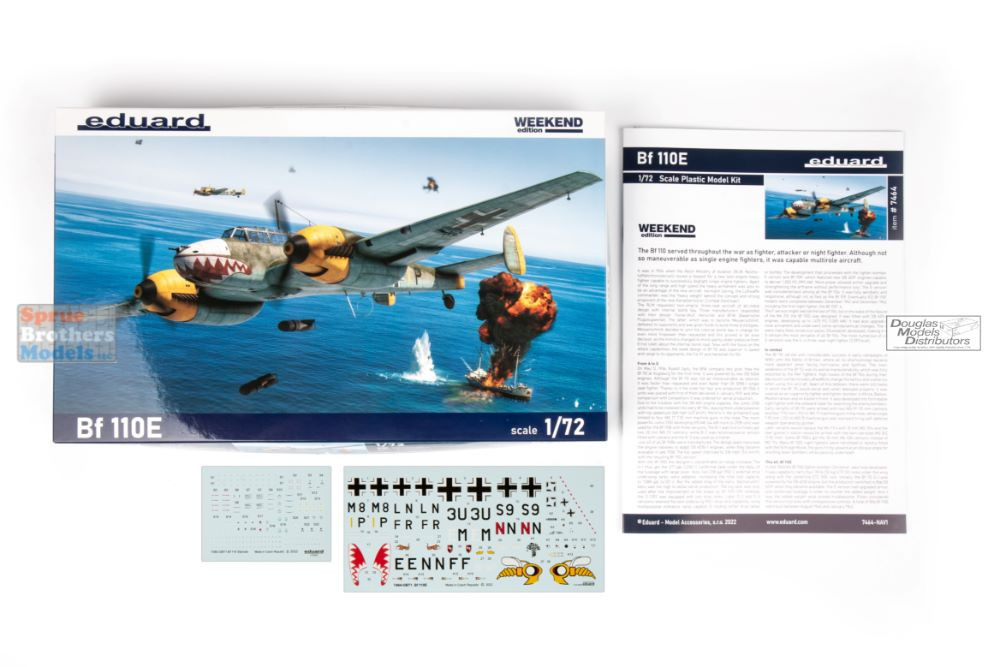 EDU07464 1:72 Eduard Bf110E Weekend Edition - Sprue Brothers