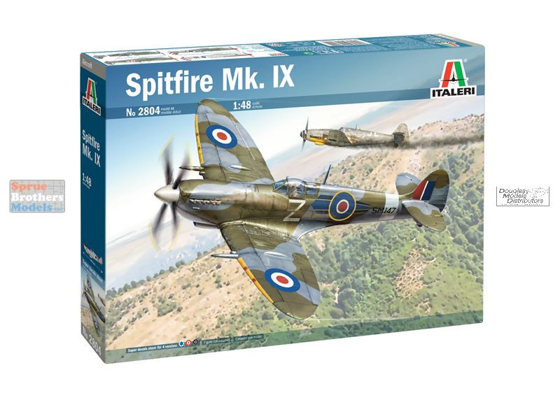 ITA2804 1:48 Italeri Spitfire Mk.IX - Sprue Brothers Models LLC