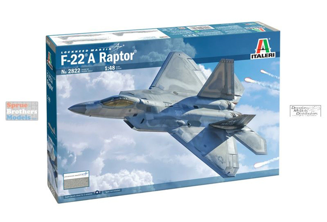 ITA2822 1:48 Italeri F-22A Raptor