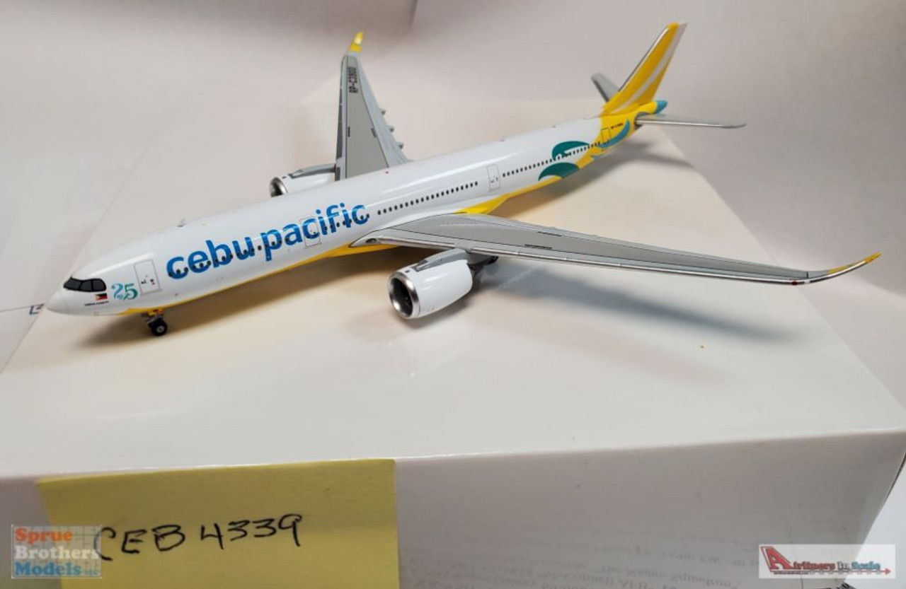 GEMGJCEB4339 1:400 Gemini Jets Cebu Pacific Airbus A330-900neo Reg