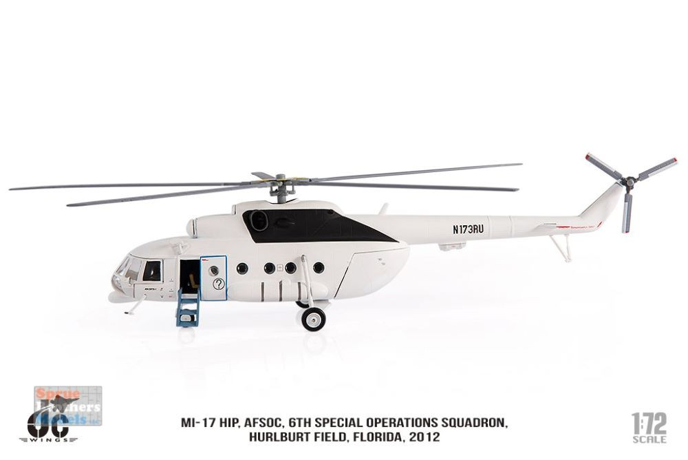 JCW72MI17002 1:72 JC Wings Military Mi-17 Hip AFSOC 6th Special