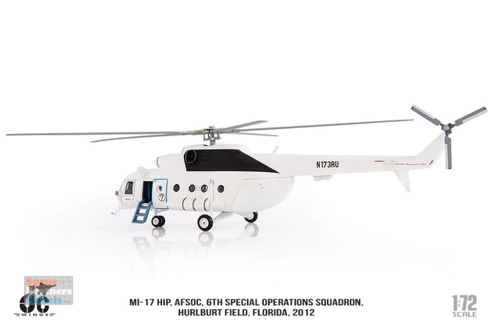 JCW72MI17002 1:72 JC Wings Military Mi-17 Hip AFSOC 6th Special
