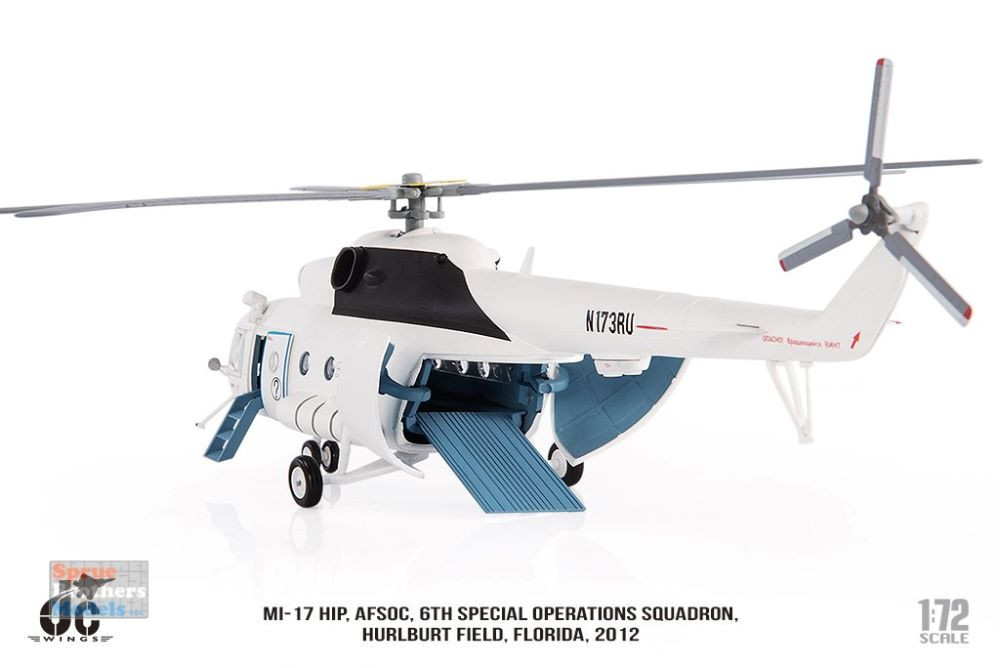 JCW72MI17002 1:72 JC Wings Military Mi-17 Hip AFSOC 6th Special