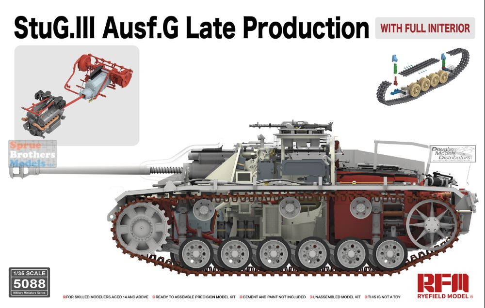 RFMRM5088 1:35 Rye Field Model StuG.III Ausf.G Late Production