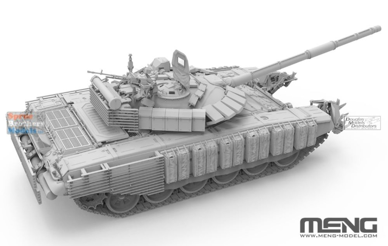 MNGTS053 1:35 Meng Russian T-72B3M with KMT-8 Mine Clearing