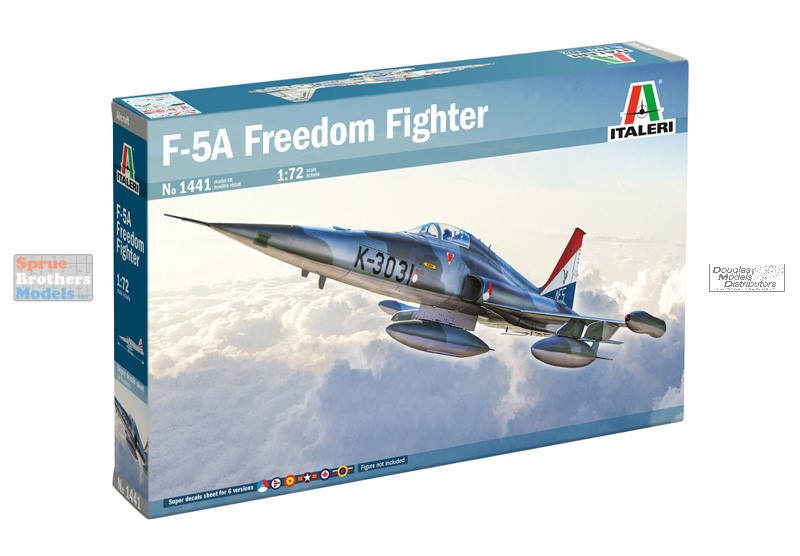 ITA1441 1:72 Italeri F-5A Freedom Fighter - Sprue Brothers Models LLC