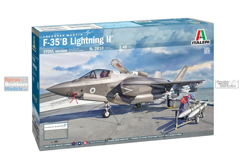 ITA2810 1:48 Italeri F-35B Lightning II STOVL Version - Sprue