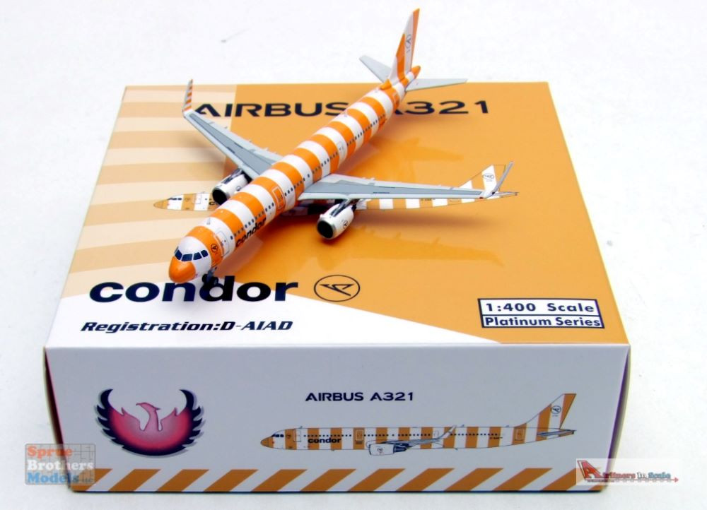 Maquette Avion Virgin Sun Airbus A321 En Métal 1/500 - Neuf Dans Sa Boîte - Collection