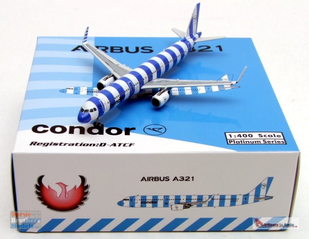 PHX11755 1:400 Phoenix Model Condor Airbus A321 Reg #D-AIAF 'Sea