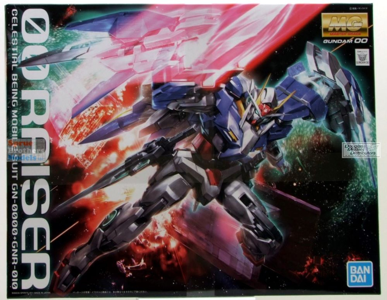 BAN2128733 1:100 Bandai MG Gundam 00 Raiser Celestial Being Mobile