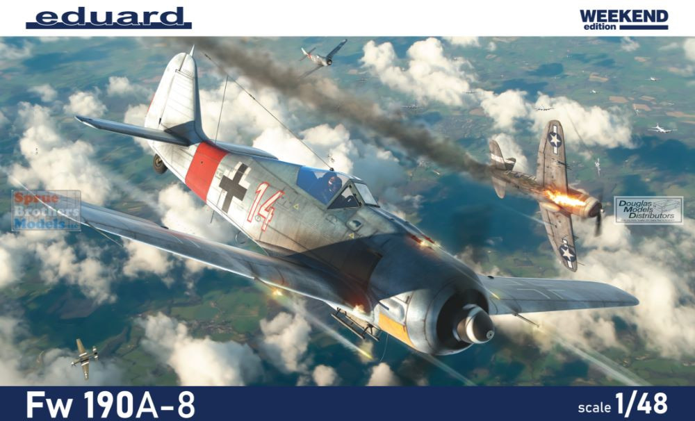 EDU84116 1:48 Eduard Fw 190A-8 Weekend Edition - Sprue Brothers
