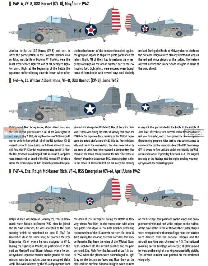 EDU11166 1:48 Eduard 'Midway' F4F-3 and F4F-4 Wildcat [Limited