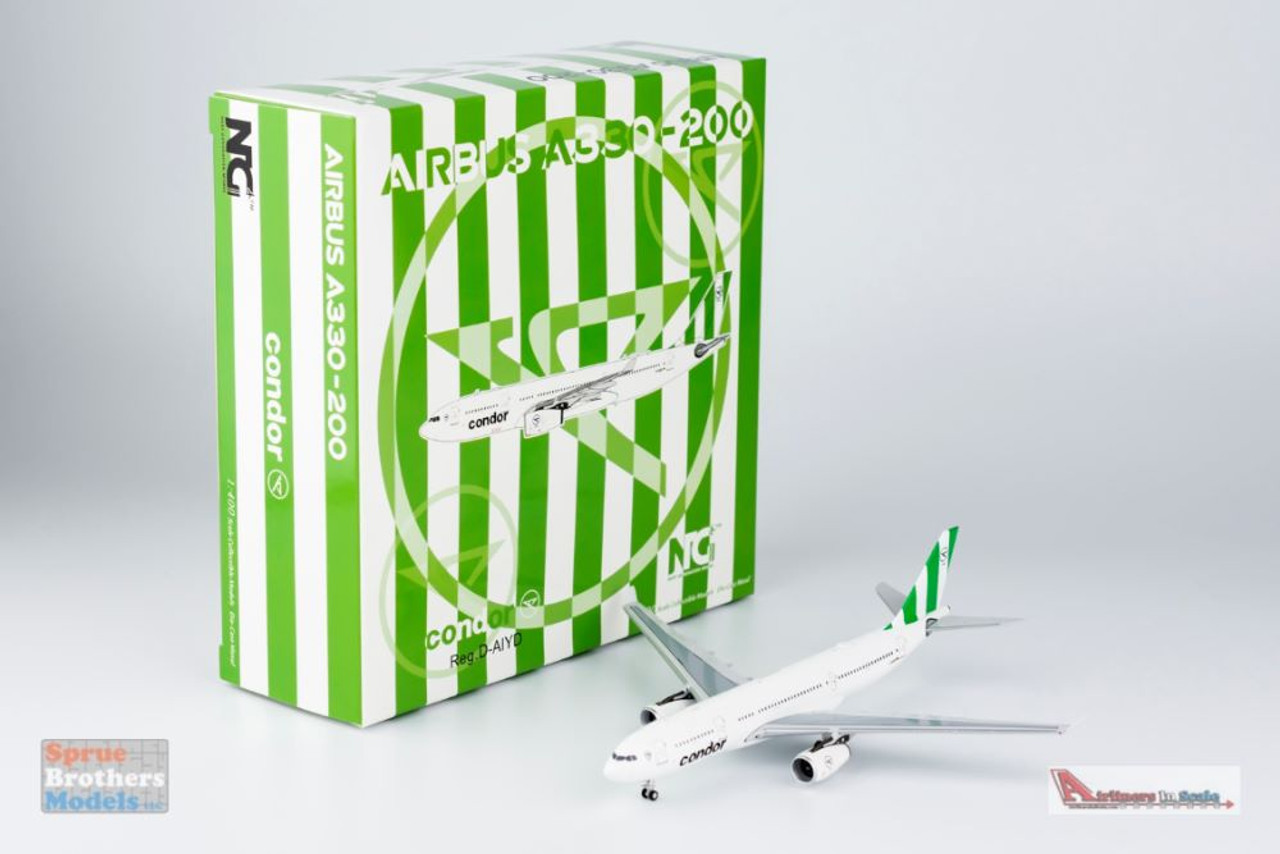 NGM61051 1:400 NG Model Condor Airbus A330-200 Reg #D-AIYD Green