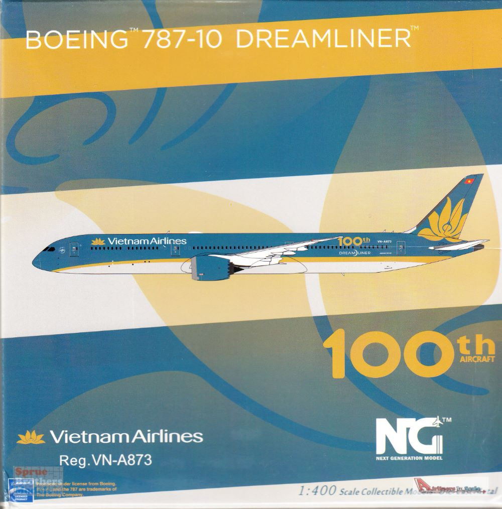 NGM56016 1:400 NG Model Vietnam Airlines B787-10 Reg #VN-A873