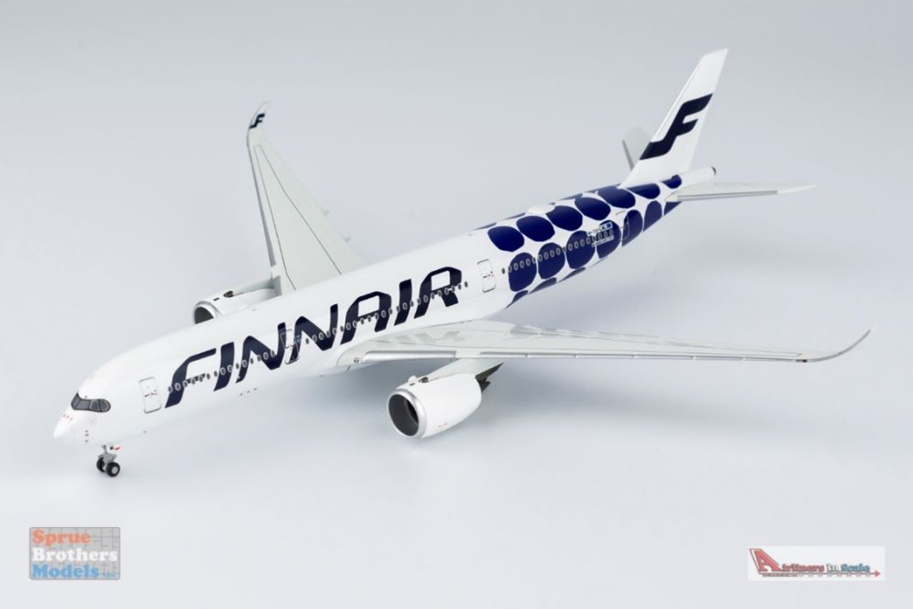 NGM39037 1:400 NG Model Finnair Airbus A350-900 Reg #OH-LWL 'Marimekko  Kivet' (pre-painted/pre-built) - Sprue Brothers Models LLC