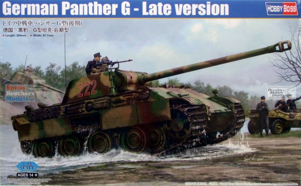 HBS84552 1:35 Hobby Boss Panther G Late - Sprue Brothers Models LLC