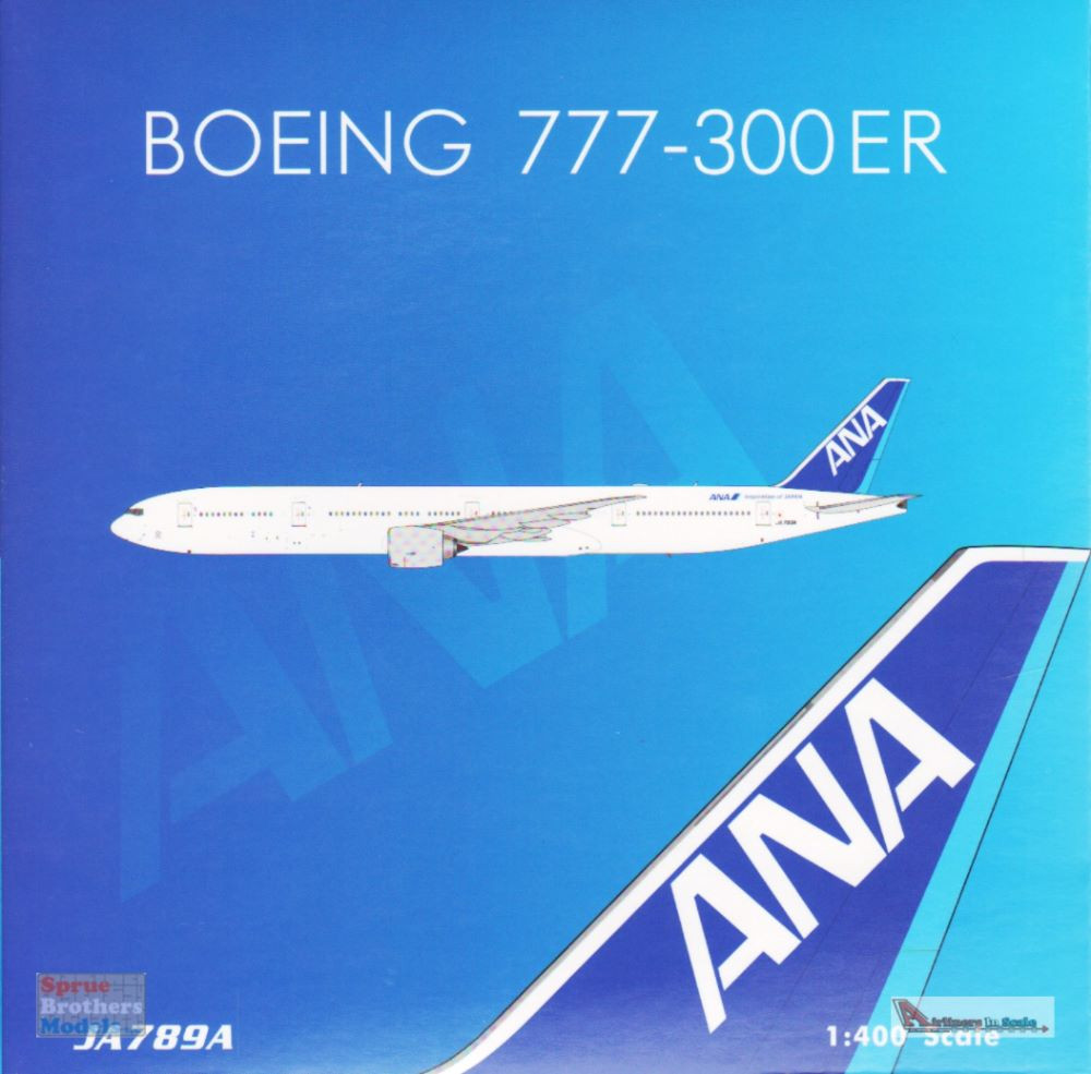 PHX04463 1:400 Phoenix Model ANA Boeing 777-300ER Reg #JA789A (pre  