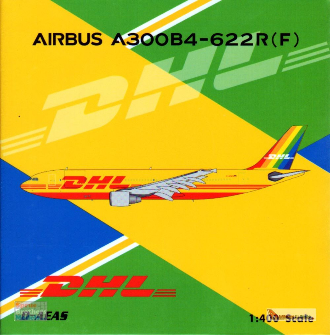 PHX04473 1:400 Phoenix Model DHL Airbus A300B4-622R(F) Reg #D-AEAS