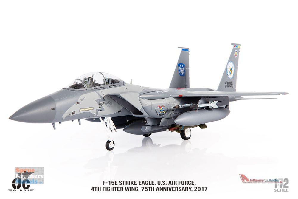 JCW72F15014 1:72 JC Wings Military F-15E Strike Eagle 4th Fighter
