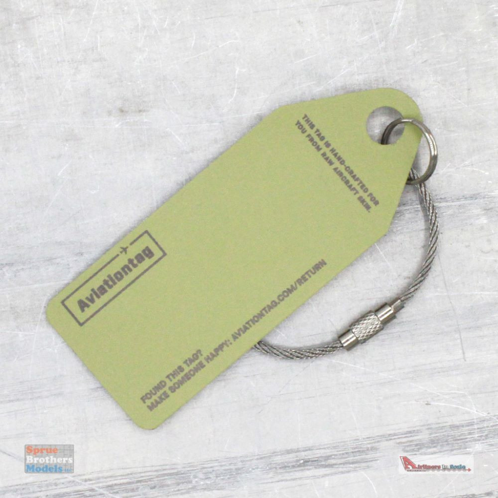 AVT105 AviationTag Airbus A319 (EuroWings) Reg #D-AKNP Light Blue