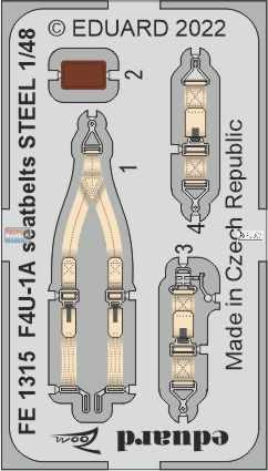 Eduard Sprue Brothers EDUFE1342 Zoom couleur PE F4U-1D Corsair Kit HBS, 1:48