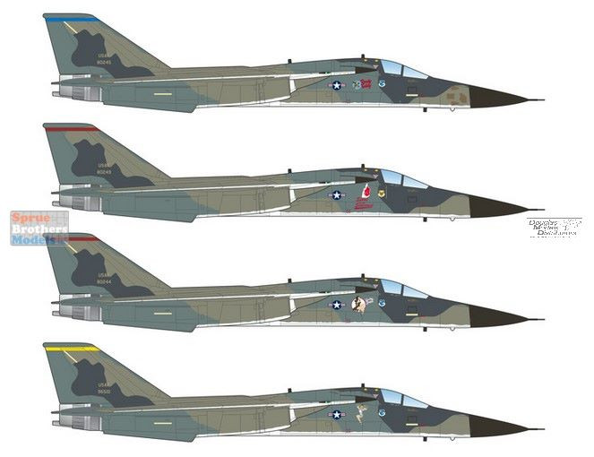 CARCD72134 1:72 Caracal Models Decals - FB-111A Aardvark 'SIOP